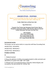 Anger Styles – Stuffing