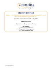 Assertive Discipline