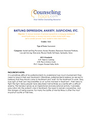 Battling Depression, Anxiety, Suspicions, Etc.