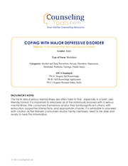 Coping with Major Depressive Disorder