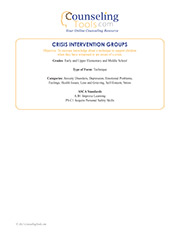 Crisis Intervention Groups