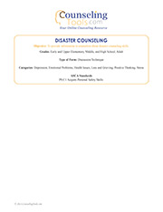 Disaster Counseling