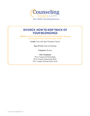Divorce: How to Keep Track of Your Belongings