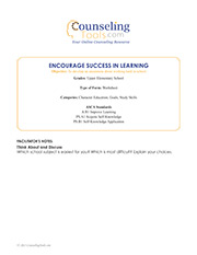 Encourage Success in Learning