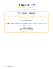Five Things I Do Well