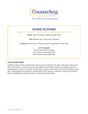 Giving to Others