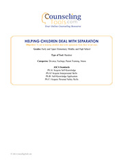 Helping Children Deal with Separation