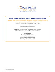 How to Recognize What Makes You Angry