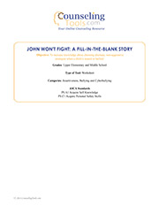 John Won’t Fight: A Fill-in-the-Blank Story