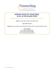 Keeping Track of Your Fears: A Fill-in-the-Blank Story