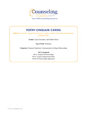 Poetry-Cinquain: Caring