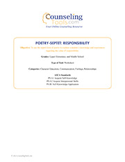 Poetry-Septet: Responsibility