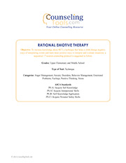 Rational Emotive Therapy