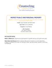 Respect Public and Personal Property