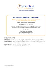 Respecting the Rights of Others