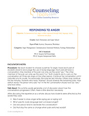 Responding to Anger