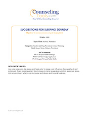 Suggestions for Sleeping Soundly