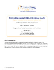 Taking Responsibility for My Physical Health