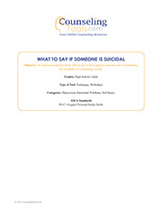 What to Say If Someone Is Suicidal