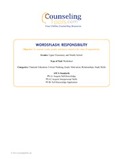 Wordsplash: Responsibility