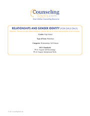 Relationships and Gender Identity (For Girls Only)
